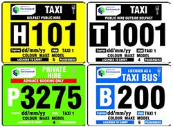 Taxi Plates